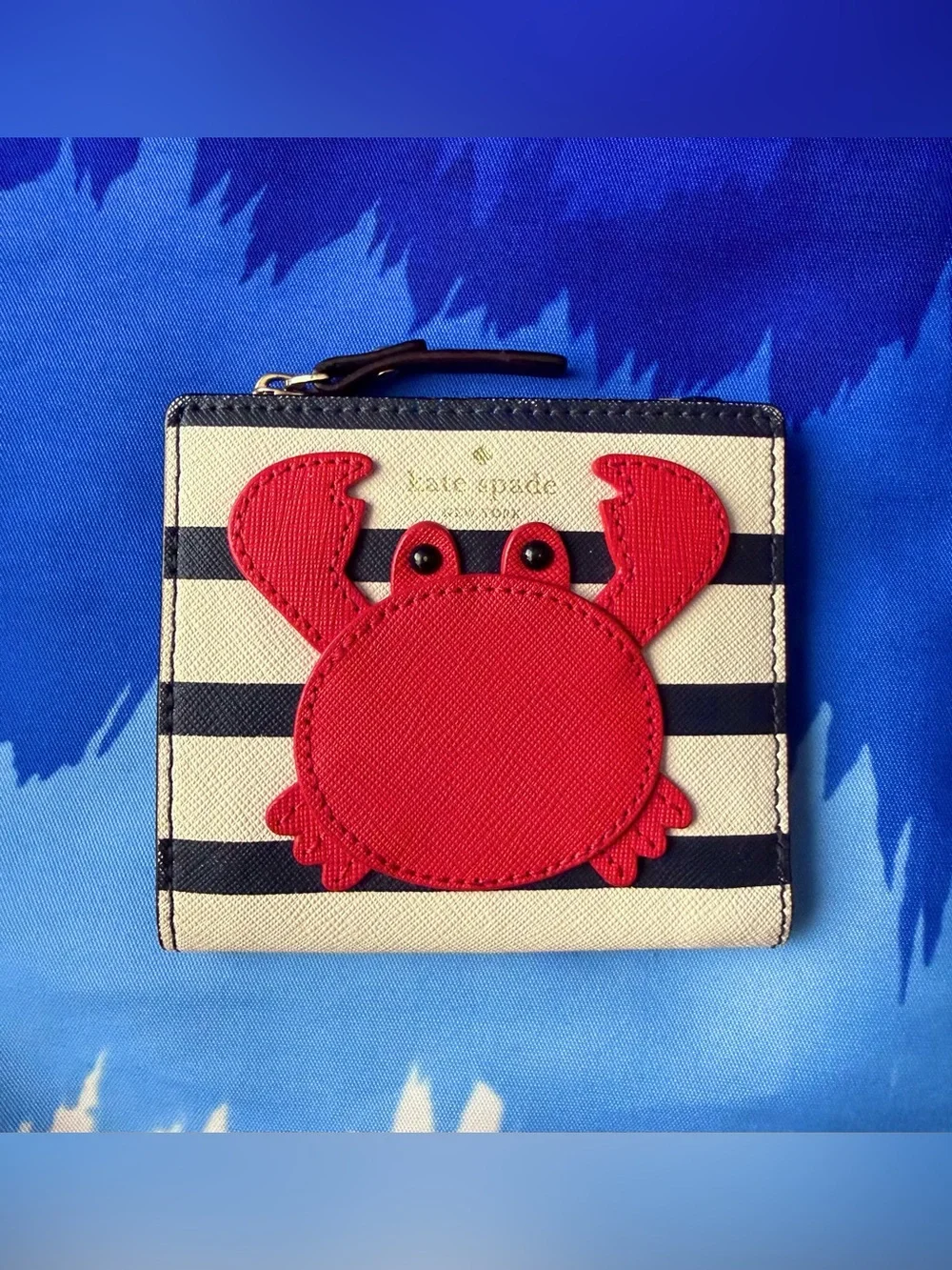Kate Spade Shore Thing Crab Adalyn Wallet
